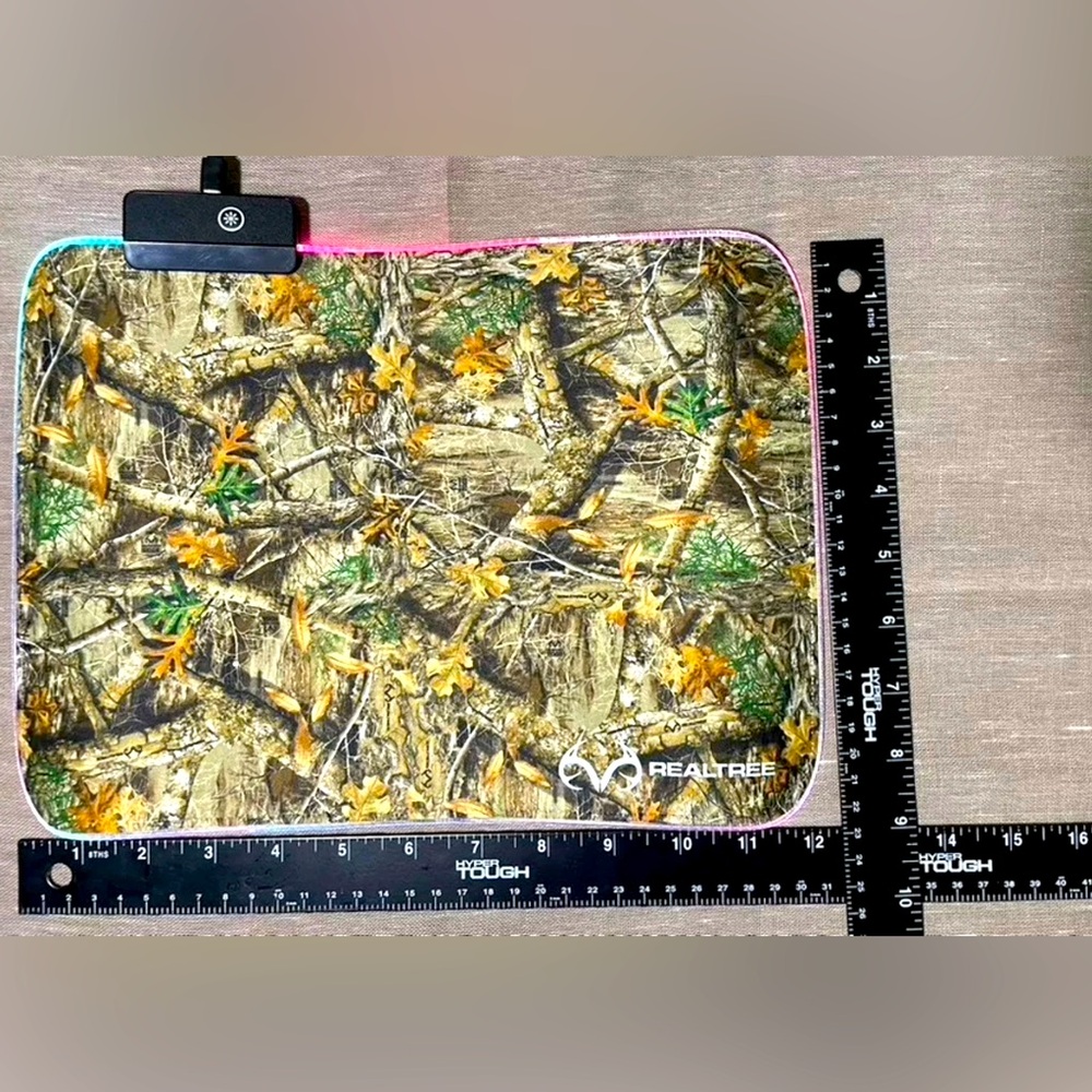 REALTREE Frontier LED Mousepad with a Camo Design NIP - Picture 5 of 5